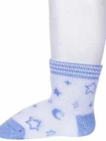 Детские махровые носки Conte kids, 21С-13/1СП, рис. 602, СВЕТЛО-ГОЛУБЫЕ