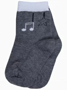 Детские носки RuSocks (Орудьевский трикотаж), Д3-13790, рис. 03, ТЕМНО-СЕРЫЕ