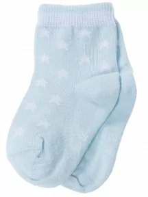Детские носки RuSocks (Орудьевский трикотаж), Д3-130093М, ГОЛУБЫЕ со звездами