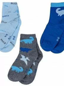 Комплект из 3 пар детских носков RuSocks (Орудьевский трикотаж), Д3-130149М, микс