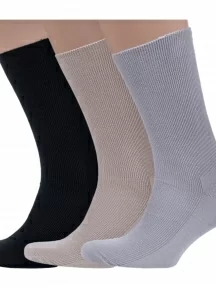 Комплект из 3 пар мужских медицинских носков Dr. Feet (PINGONS), 3-15DF1, микс 1