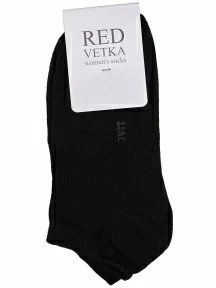 Женские короткие носки "Красная ветка", С-1476, ЧЕРНЫЕ