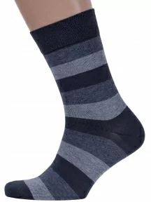 Комплект из 2 пар мужских носков Брестские (БЧК), 2-15С2125, рис. 047, ТЕМНО-СЕРЫЕ