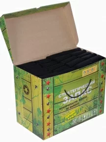 Набор из 100 пар мужских носков Flappers Peppers, 100-1МБ19-0, черные