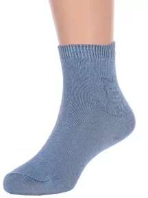 Детские носки Hobby Line, Ндх3540, ДЖИНСОВЫЕ