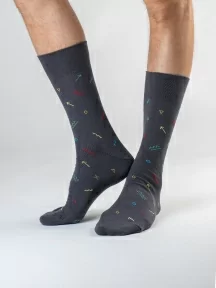 Набор из 5 пар мужских носков "Нева-Сокс", НС-5-НМ39, "Крокодил и черепаха"