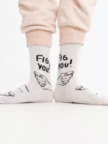 Носки unisex St. Friday Socks, 162-2/19, "Фига"