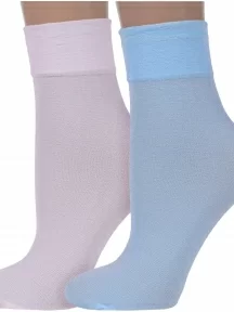 Комплект из 2 пар женских носков Conte, 2-21С-84СП, микс 6