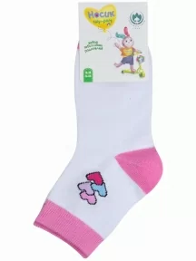 Детские носки "Борисоглебский трикотаж", 8СД1006, №1 БЕЛЫЕ