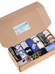 Набор из 10 пар мужских носков MSCLUB №М42, ВИ10-НМ42, микс "Игры"