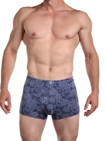 Мужские бамбуковые трусы-боксеры Sergio Dallini, 2942-5, ГОЛУБЫЕ