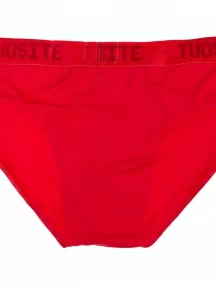 Мужские трусы-слипы из вискозы Tuosite, TS7825-8, КРАСНЫЕ