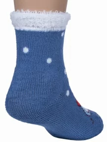 Детские махровые носки "НАШЕ" Смоленской чулочной фабрики, 232С10, рис. 1, ТЕМНО-ДЖИНСОВЫЕ №46-3