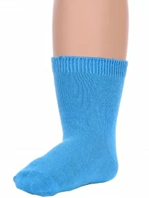Детские носки Hobby Line, Ндх3540, ЯРКО-ГОЛУБЫЕ