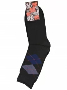 Мужские теплые носки «Красная ветка», С-1514, ЧЕРНЫЕ