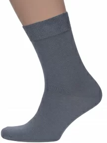 Мужские носки CAVALLIERE (RuSocks) СЕРЫЕ (С-330)