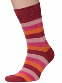 Мужские носки "Нева-Сокс" №НС06, МА-47, БОРДОВО-РОЗОВЫЕ