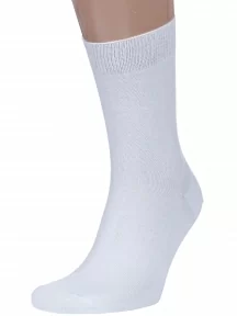 Мужские носки "НАШЕ" Смоленской чулочной фабрики, 522С12, рис. 1, БЕЛЫЕ №0