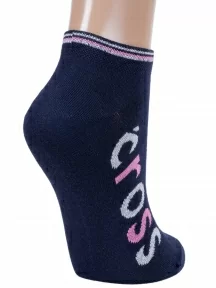 Женские короткие носки ХОХ, G-3R2, ТЕМНО-СИНИЕ
