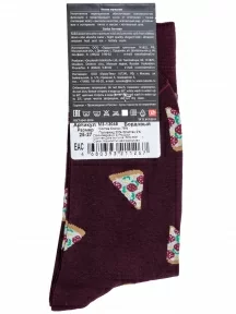 Мужские носки RuSocks (Орудьевский трикотаж), М3-13048, БОРДОВЫЕ