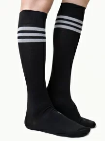 Гольфы unisex St. Friday Socks, 431-19, "Полосатая классика", ЧЕРНЫЕ
