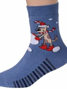 Детские махровые носки Брестские (БЧК), 14С3060, рис. 832, ДЖИНС