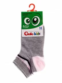 Детские спортивные носки Conte kids, 7С-97СП, рис. 503, СЕРЫЕ