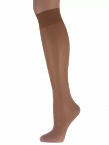 Комплект из 2 пар женских гольфов Conte, 21С-185СП/PUDRA 20, Bronz, бронзовые