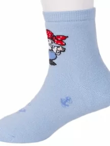 Детские махровые носки LORENZline, Л52, ГОЛУБЫЕ