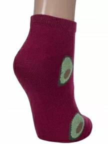 Женские носки VASILINA, 1С9289, БОРДОВЫЕ