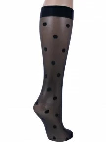 Женские гольфы Conte, 21С-148СП PARADISE, Nero, черные