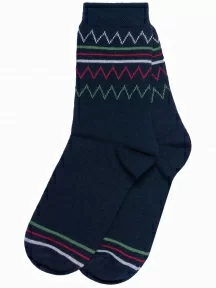 Детские носки ХОХ, D-3R6, ТЕМНО-СИНИЕ