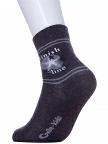 Детские носки Conte kids, 5С-11СП, рис. 180, ТЕМНО-СЕРЫЕ