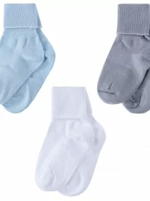 Комплект из 3 пар детских носков RuSocks (Орудьевский трикотаж), Д3-130266М, микс