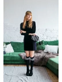 Гольфы unisex St. Friday Socks, 431-19, "Полосатая классика", ЧЕРНЫЕ