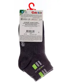 Детские спортивные носки Conte kids рис. 135, ТЕМНО-СЕРЫЕ (7С-97СП)