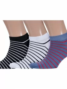 Комплект из 3 пар мужских носков ХОХ, 3-SPM-177, микс 1