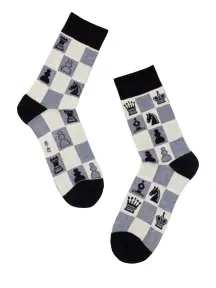 Носки унисекс SOXY CHESS Брестские (БЧК) рис. 146, шампань белый (21С4200К)