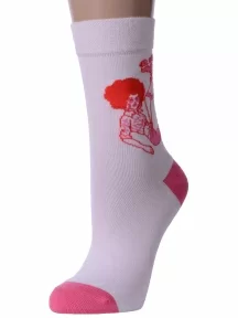 Носки унисекс Брестские (БЧК), 21С4200, рис. 212 СВЕТЛО-РОЗОВЫЕ