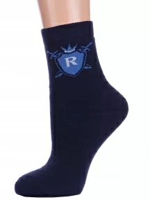 Детские махровые носки Брестские (БЧК), 14С3060, рис. 440, ТЕМНО-СИНИЕ