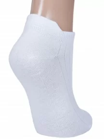 Детские носки "НАШЕ" Смоленской чулочной фабрики, 222С1, рис. 9 с задником, БЕЛЫЕ №0