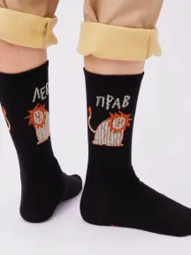 Носки unisex St. Friday Socks "Я лев, ты прав!" (sport23-1350-19/01/12)