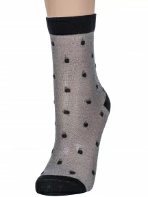 Женские носки "Борисоглебский трикотаж", 6С973, ТЕМНО-СЕРЫЕ