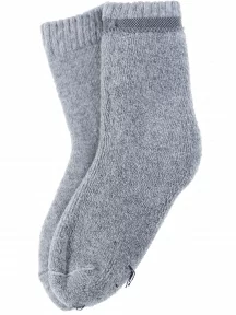 Детские теплые носки Hobby Line, 7645, СВЕТЛО-СЕРЫЕ