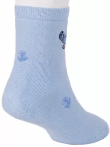 Детские махровые носки LORENZline, Л52, ГОЛУБЫЕ