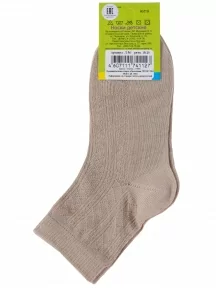 Детские носки из 100% хлопка LORENZline, Л56М, БЕЖЕВЫЕ