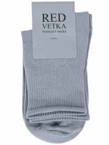 Женские спортивные носки "Красная ветка", С-1289, СЕРЫЕ
