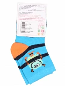 Детские носки "Борисоглебский трикотаж", 8С39, БИРЮЗОВЫЕ