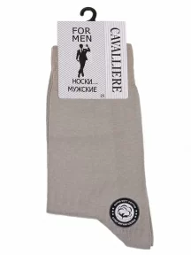 Комплект из 10 пар мужских носков CAVALLIERE (RuSocks), С-330/1-10, ТЕМНО-БЕЖЕВЫЕ