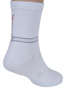 Детские носки RuSocks (Орудьевский трикотаж), Д3-13030, рис. 01, МОЛОЧНЫЕ